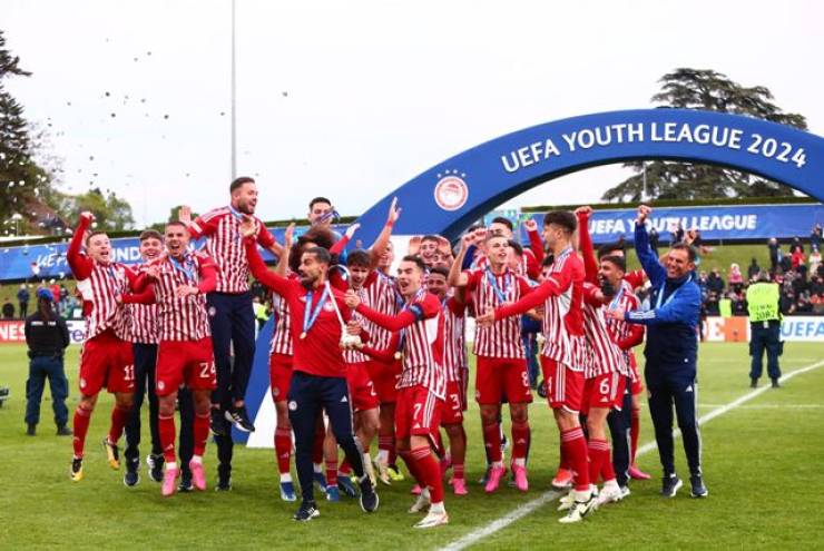 Youth League: Πρωταθλητής Ευρώπης ο Ολυμπιακός στους νέους στο ποδόσφαιρο