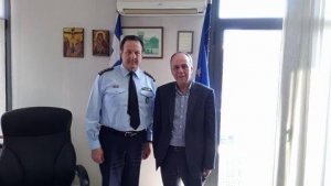 Συνάντηση βουλευτή Χρήστου Αντωνίου με τον νέο Αστυνομικό Διευθυντή Ημαθίας