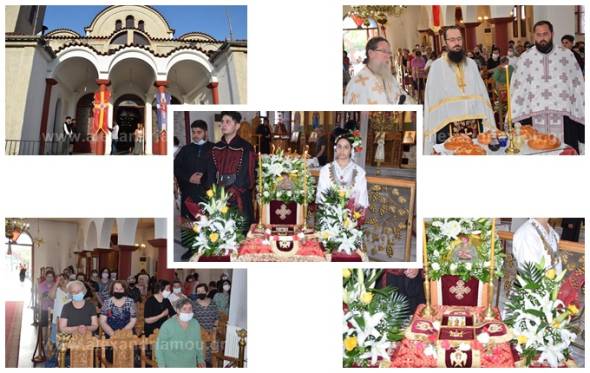 Ι.Ν. Αγίου Αλεξάνδρου Αλεξάνδρειας: Με κατάνυξη η Υποδοχή Ιερού Λειψάνου του Αγίου Ιωάννου του Ρώσου