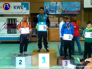 Χρυσό μετάλλιο ο Αποστολίδης στο πρωτάθλημα Βυρτεμβέργης