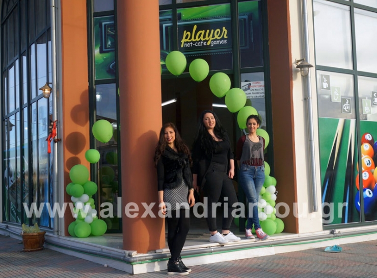 Το  νέο internet-cafe-games PLAYER επαναπροσδιορίζει τους κανόνες της διασκέδασης στην Αλεξάνδρεια