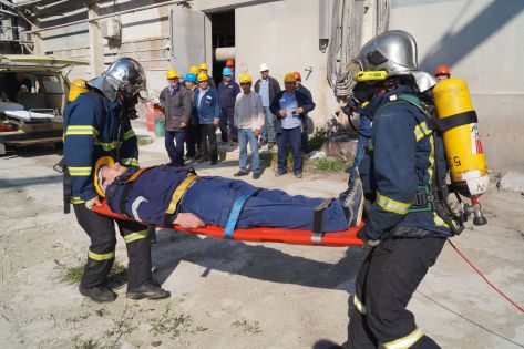 ΑΣΚΗΣΗ Π.Υ. ΑΛΕΞΑΝΔΡΕΙΑΣ ΣΤΟ ΕΡΓΟΣΤΑΣΙΟ ΖΑΧΑΡΗΣ