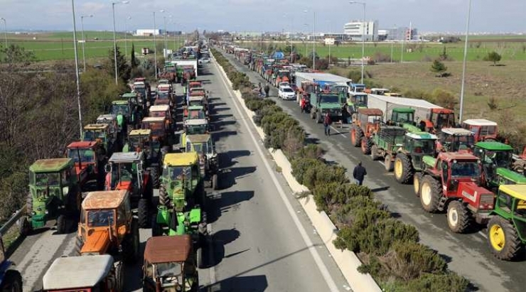 Προσωρινές κυκλοφοριακές ρυθμίσεις λόγω αγροτικών κινητοποιήσεων