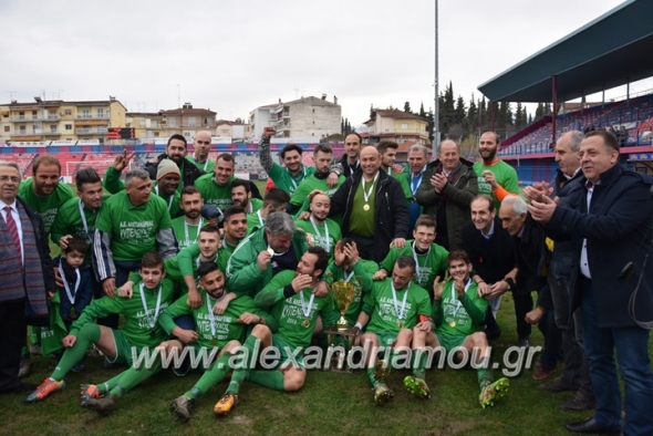 Τα 2 νικηφόρα γκολ της  ΑΕ Αλεξάνδρειας, Κυπελλούχου ΕΠΣ Ημαθίας 2016-2017 σε βίνεο