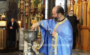 Με λαμπρότητα o εορτασμός των Θεοφανείων στην Παναγία Αλεξάνδρειας