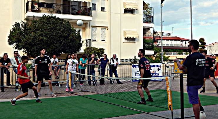 1ο Τουρνουά Foot Tennis – Τα αποτελέσματα της 1ης μέρας και το πρόγραμμα του Σαββάτου 7/5