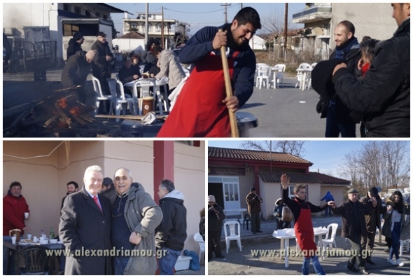 Οι ΄΄Ρεσινιώτες΄΄ Βρυσακίου αναβίωσαν το έθιμο της Γουρονοχαράς