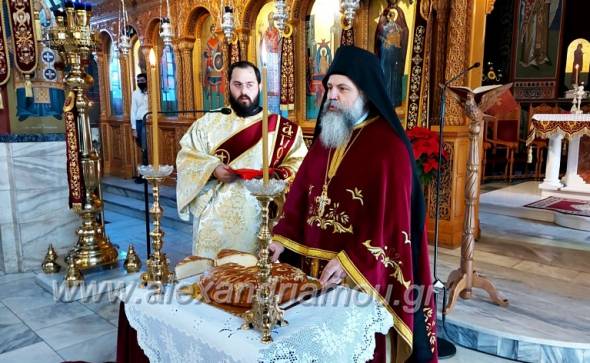 Παναγία Αλεξάνδρειας: Η Πρώτη Πανηγυρική Θεία Λειτουργία του Νέου Έτους(φωτο-βίντεο)