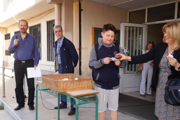 Κλήρωση στο 2ο Γυμνάσιο Αλεξάνδρειας