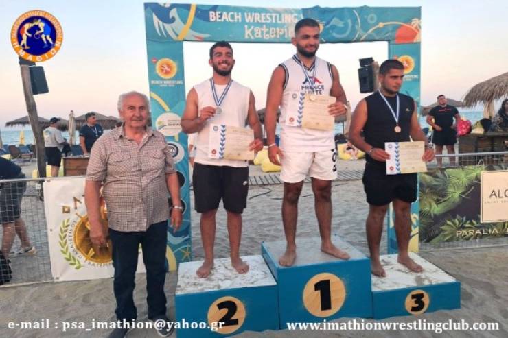 Πρωταθλητής Ελλάδας ο Αποστολίδης, 2η ομαδική θέση για τον Ημαθίωνα στο Πανελλήνιο πρωτάθλημα πάλης στην Άμμο!