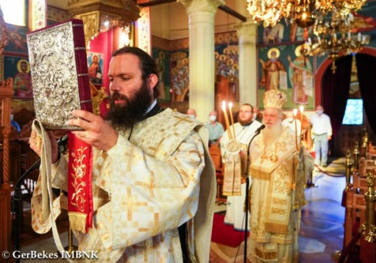 Κυριακή Β΄ Ματθαίου στην Ιερά Μονή Αγίου Αθανασίου Αγκαθιάς