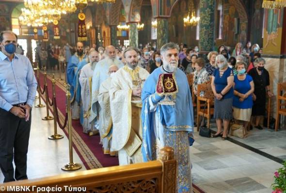 Αλεξάνδρεια Ημαθίας: Αρχιερατικό Συλλείτουργο στον Μητροπολιτικό Ιερό Ναό Κοιμήσεως της Θεοτόκου